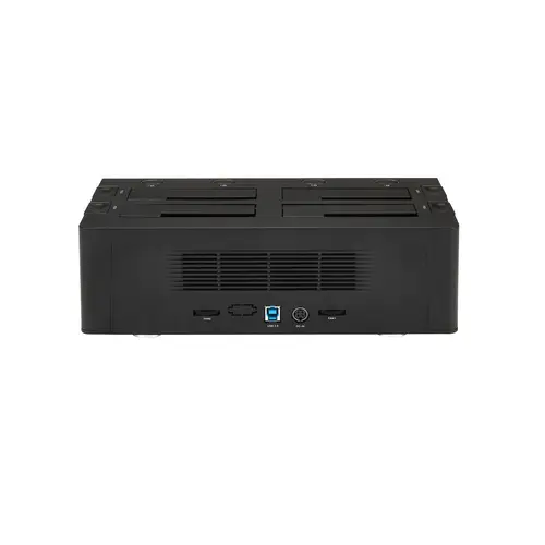 Base de Acoplamiento USB 3.0 de 4 Bahías SATA - Docking Station USB de Discos Duros o SSD SATA III de 2,5/3,5" - de Intercambio en Caliente - Carga Superior - Imagen 3