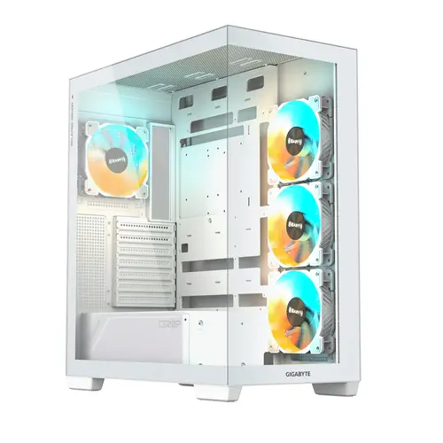 C500 PANORAMIC STEALTH Midi Tower Blanco - Imagen 1
