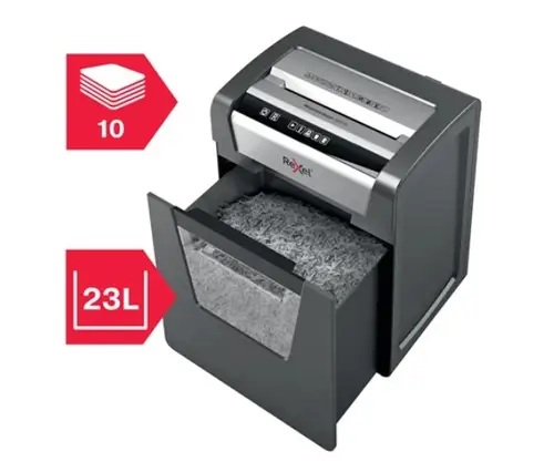 Momentum M510 triturador de papel Microcorte Negro - Imagen 8