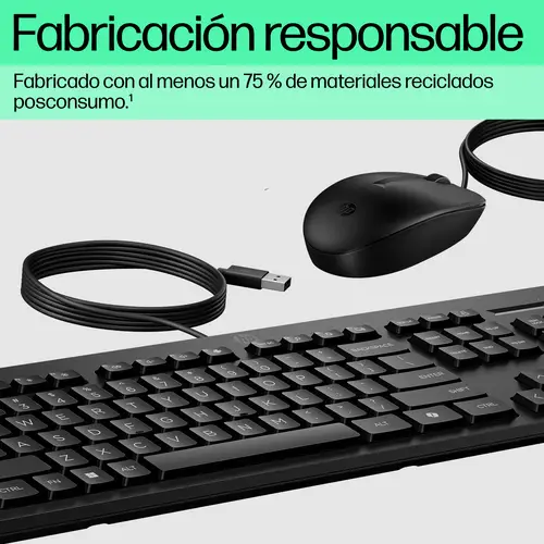 Combo de teclado y ratón con cable 225 - Imagen 6