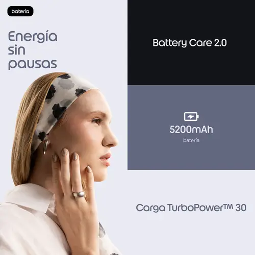 moto g87 17,2 cm (6.78") Ranura híbrida Dual SIM Android 16.0 5G USB Tipo C 12 GB 256 GB 5200 mAh Azul - Imagen 10