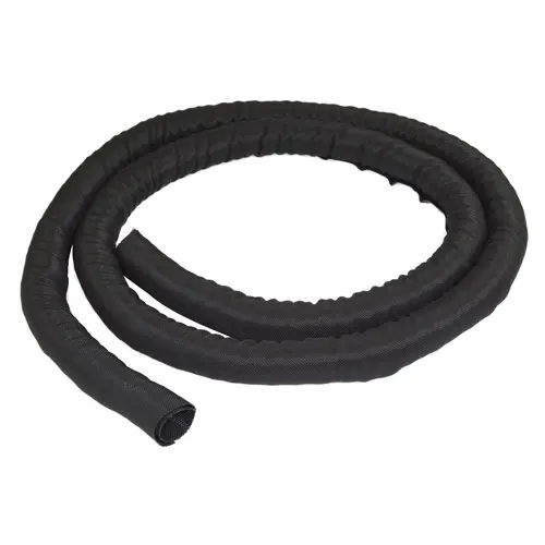 Manga de Gestión de Cables de 2m - Envoltura de Cable Flexible en Espiral - Maga Expandible 1,0-1,5" de Diámetro - Organizador/Protector/Corrector de Poliéster - Organizador de Cables Recortable Negro - Imagen 1