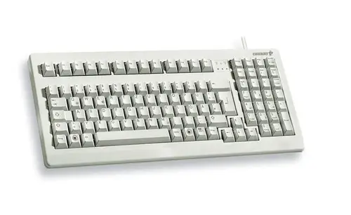 G80-1800 teclado PS/2 QWERTY Español Gris - Imagen 2