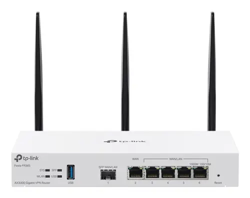 FESTA FR365 router inalámbrico Gigabit Ethernet Dual-band (2.4GHz + 5GHz or 2.4GHz + 6GHz) Blanco - Imagen 1