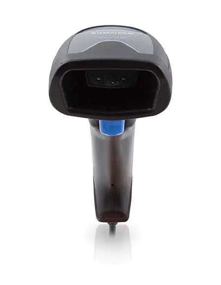 QW 2520 Lector de códigos de barras portátil 1D/2D Laser Negro