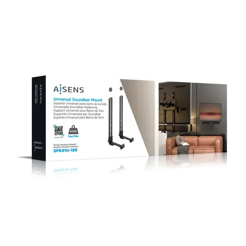 Soporte Universal para Barra de Sonido, Negro - Imagen 8