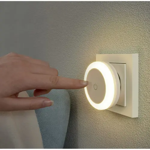 Touch Switch Luz de noche con enchufe o Luz quitamiedos con enchufe - Imagen 9