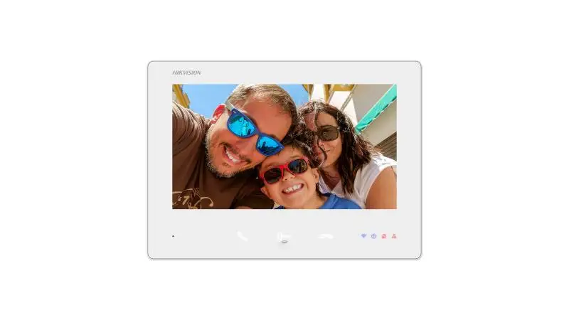 DS-KH7300EY-WTE2/White sistema de intercomunicación de video 17,8 cm (7") Blanco - Imagen 1