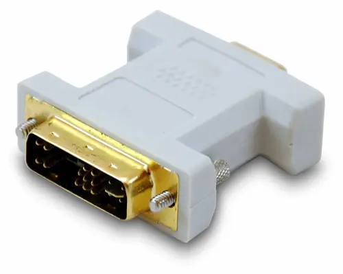 118945 cambiador de género para cable DVI-A VGA Beige - Imagen 1