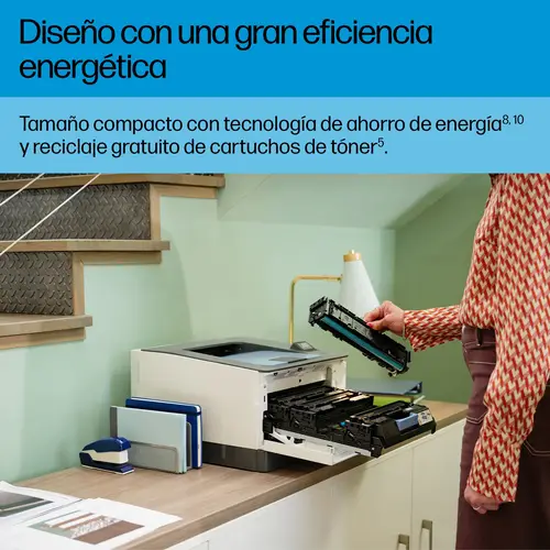 LaserJet Pro 3202dw Inalámbrico Multifunction Color Impresora, A doble cara - Imagen 9