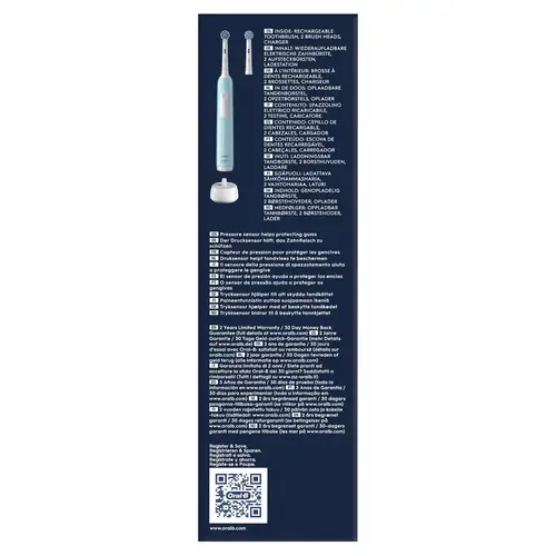 Pro Series 1 Adulto Cepillo de dientes oscilante Azul, Blanco - Imagen 5