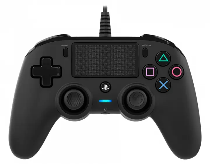 PS4OFCPADBLACK mando y volante Negro USB Gamepad Analógico/Digital PC, PlayStation 4