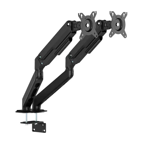 AISENS Soporte de Mesa Eco Contrapeso Giratorio e Inclinable para Monitor TV 9kg  3 Pivotes  2 Brazos  de 17 32  Negro - Imagen 2