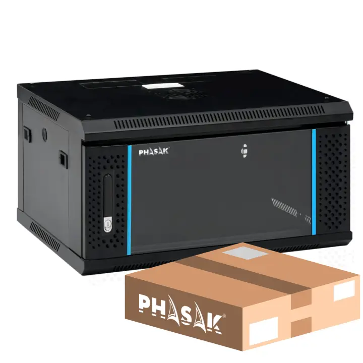 Mural Rack Pro 19" 6U Desmontado - Envio Flat Pack - PHO 2106D
