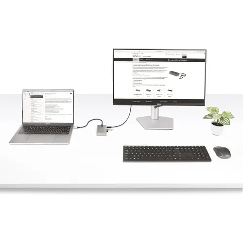 Hub Ladrón USB-C de 4 Puertos con Modo Alt de DP para USB-C y Salida de Vídeo de 4K 60Hz - 3x USB-A - 1x USB Tipo C - PD 100W - USB 3.2 10Gbps - Cable 30cm - Portátil - Imagen 7