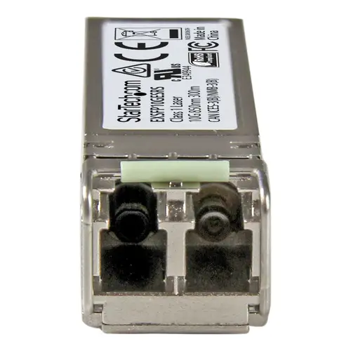 Módulo Transceptor SFP+ Compatible con el Modelo EX-SFP-10GE-SR de Juniper - 10GBASE-SR - Fibra Multimodo (MMF) 10GbE - SFP+ Ethernet Gigabit 10Gb - LC 300m - 850nm - DDM - Imagen 2