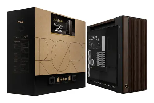 ProArt PA602 Wood Edition Modern Black - Tempered Glass Panel Midi Tower Negro, Madera - Imagen 19