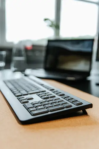 KW 3000 teclado Universal RF inalámbrico QWERTY Español Negro - Imagen 4