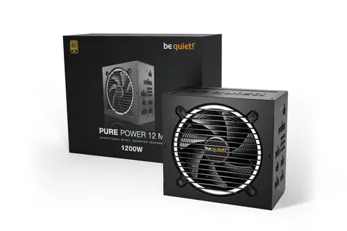 PURE POWER 12 M | 1200W unidad de fuente de alimentación 20+4 pin ATX ATX Negro - Imagen 2