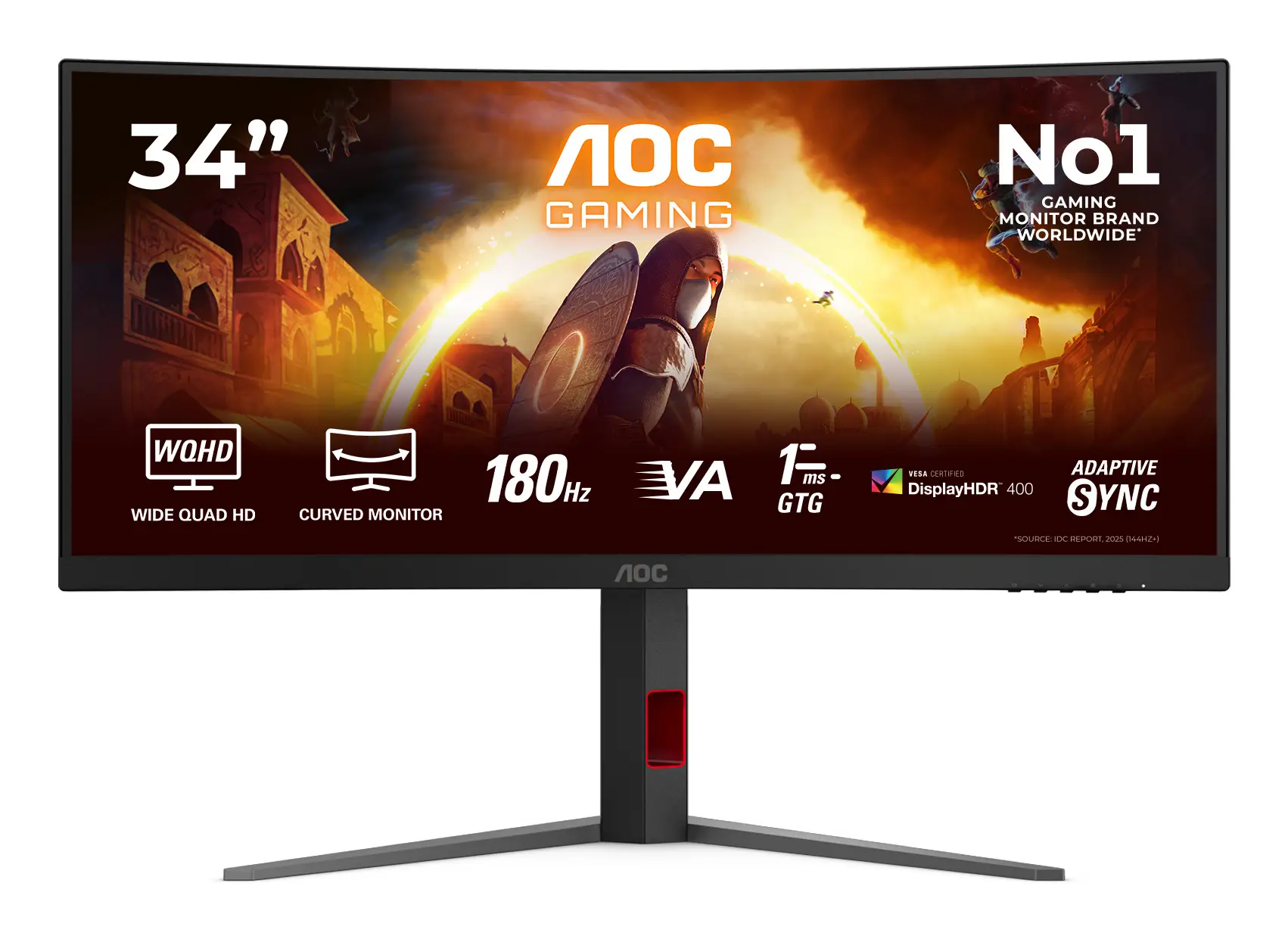 G4 CU34G4CA pantalla para PC 86,4 cm (34") 3440 x 1440 Pixeles Wi..