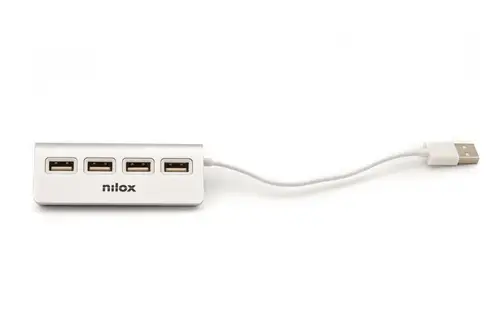 HUB sobremesa de aluminio con 4 puertos USB 2.0 - Imagen 7