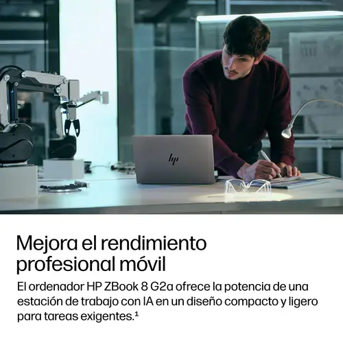 DQ0D0ET ordenador portatil Copilot+ PC 40,6 cm (16") WUXGA 32 GB DDR5-SDRAM 1 TB SSD Wi-Fi 7 (802.11be) Windows 11 Pro AI Workstation, AI PC Plata - Imagen 4