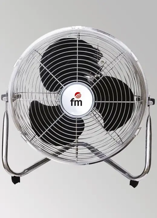 F-30 ventilador Negro, Plata