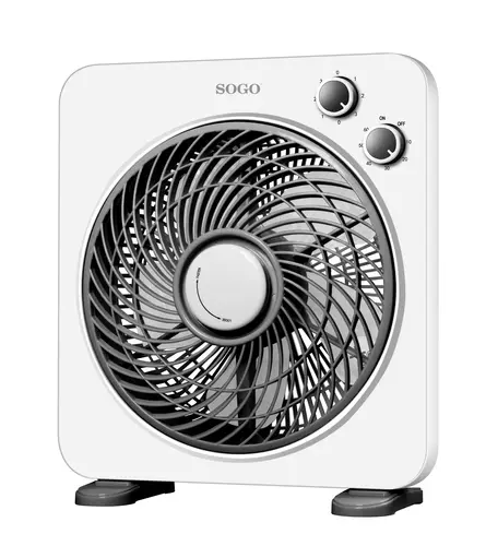 VEN-SS-21125 ventilador Negro, Blanco - Imagen 1