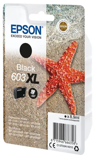 Singlepack Black 603XL Ink - Imagen 1