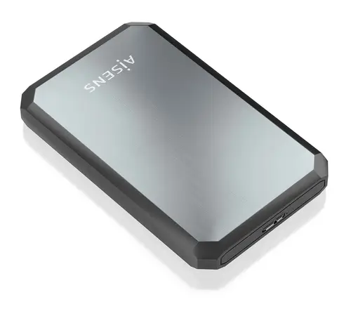 Caja externa 2.5" ASE-2529B 9.5mm SATA a USB 3.0/USB3.1 Gen1, Negro-Gris - Imagen 1