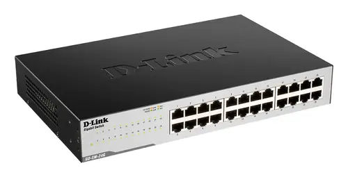 GO-SW-24G No administrado L2 Gigabit Ethernet (10/100/1000) 1U Negro - Imagen 2