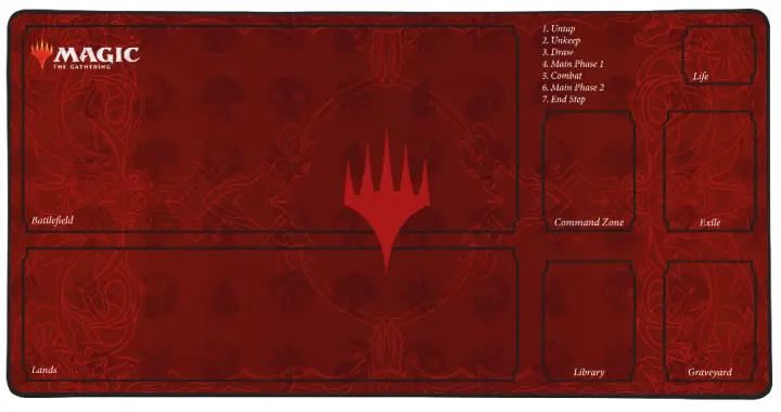 Battlefield XL Alfombrilla de ratón para juegos Rojo