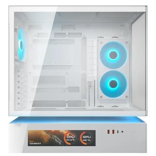 CGR-2DA4W-V Midi Tower Blanco - Imagen 3