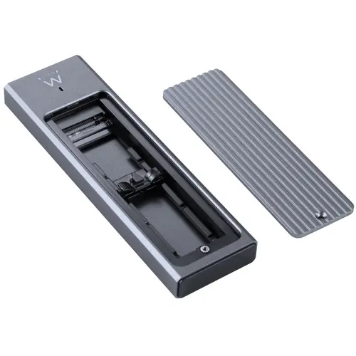 EW7022 caja para disco duro externo Caja externa para unidad de estado sólido (SSD) Gris M.2 - Imagen 2