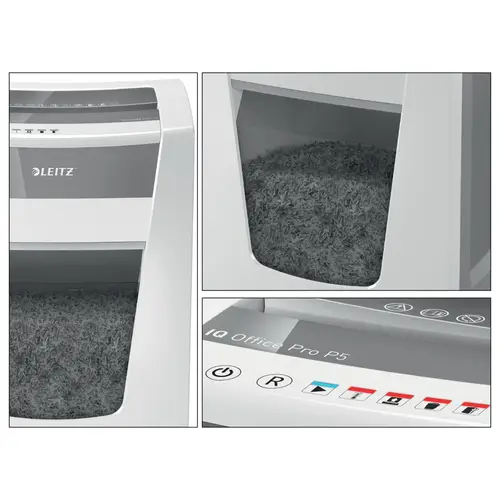 80050000 triturador de papel Microcorte 23 cm Blanco - Imagen 6