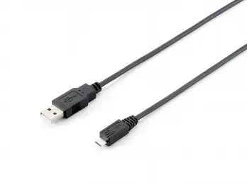 128523 Cable USB 2.0 Tipo A Macho a Micro-B Macho, 1,8m