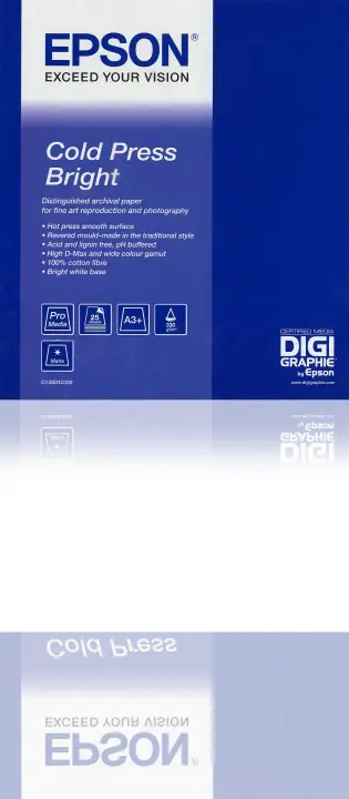 Cold Press Bright 17" x 15 m