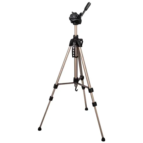 Trípode para cámara, con altura regulable, trípode fotográfico, con bolsa de transporte incluída, altura 60-153cm, color bronce/negro. - Imagen 2