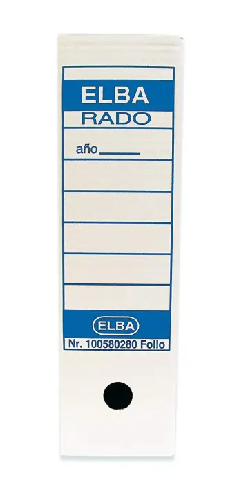 CAJA ARCH. DEFINITIVO ELBA Fº BL 100MM 100580280