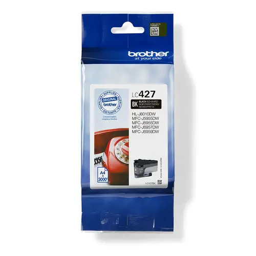 LC-427BK cartucho de tinta 1 pieza(s) Original Rendimiento estándar Negro - Imagen 4