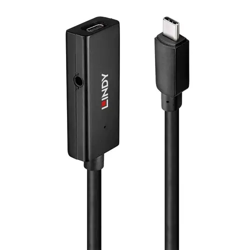 43356 hub de interfaz USB 3.2 Gen 1 (3.1 Gen 1) Type-C 5000 Mbit/s Negro - Imagen 1