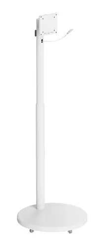 Ewent SOPORTE DE SUELO CON RUEDAS REGULABLE EN ALTURA CON RESORTE DE GAS HASTA 35