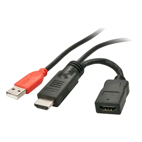 41080 Adaptador gráfico USB Negro, Rojo - Imagen 1