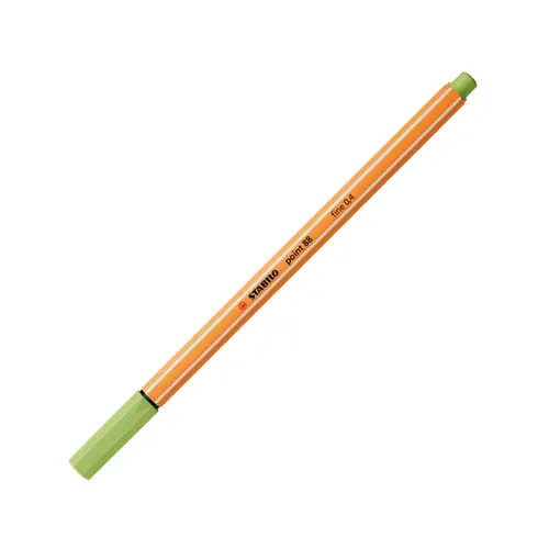 point 88 rotulador Fino Beige, Azul, Verde, Verde claro, Naranja, Pastel, Melocotón, Violeta, Amarillo 12 pieza(s) - Imagen 2