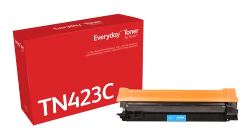 Everyday El tóner Everyday Cian de Xerox es compatible con Brother TN-423C, Capacidad alta - Imagen 1