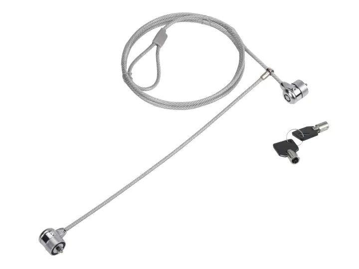 CNBSLOCK15T cable antirrobo Plata 1,5 m