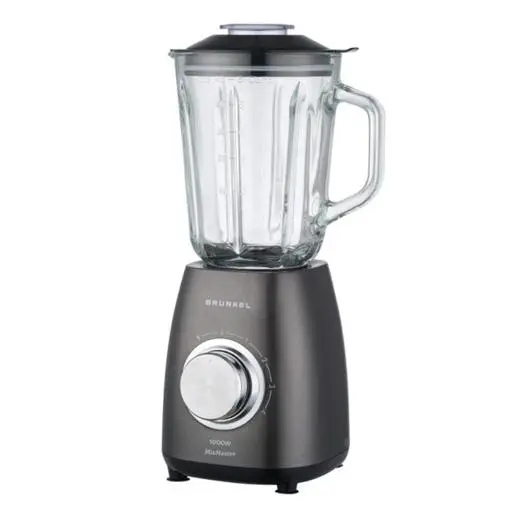GRUNKEL BATIDORA DE VASO 1000W, 4 VELOCIDADES,  NEGRO