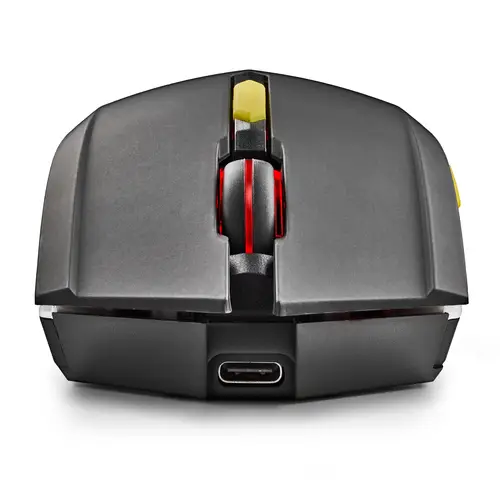 GMX-200 ratón Juego Ambidextro Óptico 3200 DPI - Imagen 4