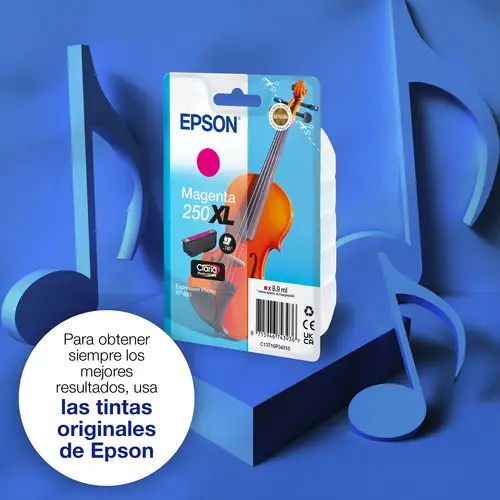 Pack individual de tinta Claria Photo HD 250XL Violin magenta - Imagen 3