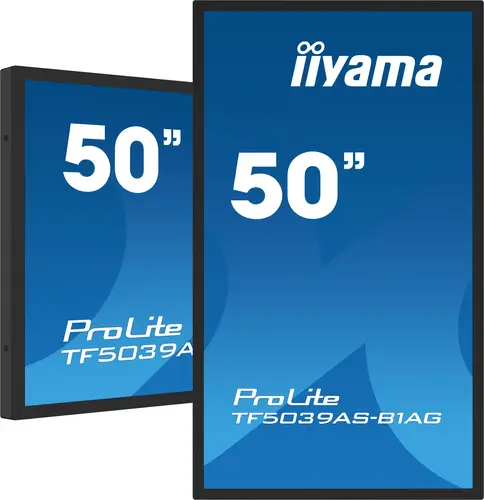 TF5039AS-B1AG pantalla de señalización Pantalla plana para señalización digital 125,7 cm (49.5") LED 500 cd / m² 4K Ultra HD Negro Pantalla táctil Procesador incorporado Android 24/7 - Imagen 5